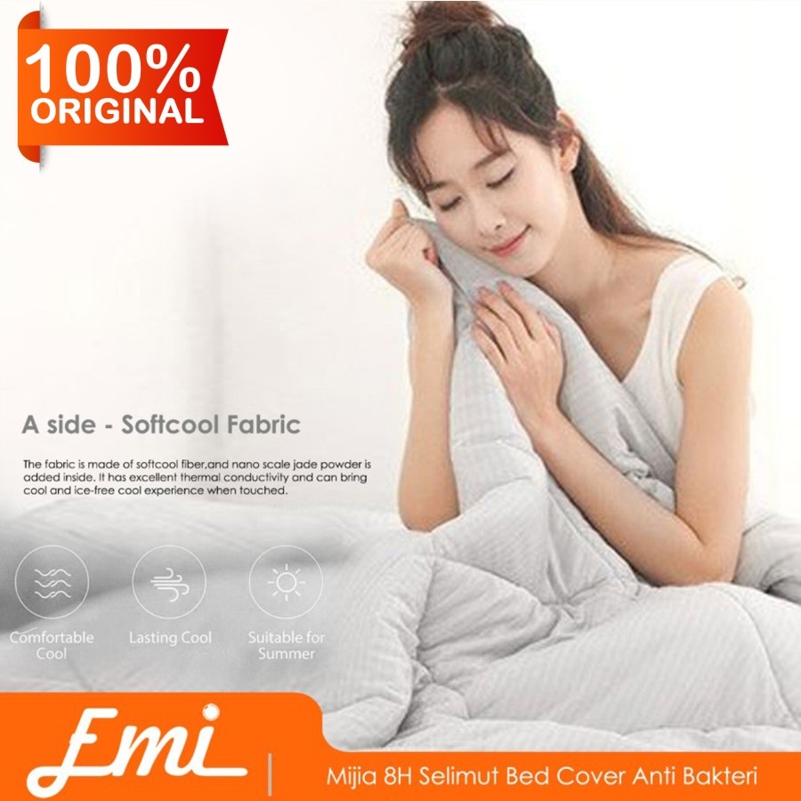 Mijia 8H Selimut Bed Cover Anti Bakteri Breathable Bedding - L1