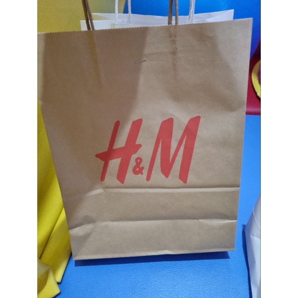 

Paper bag tas kertas H&M