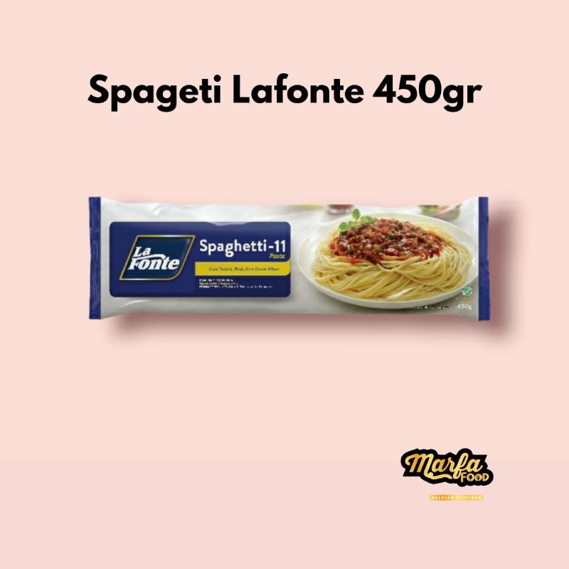 

Spageti 450gr | Lafonte | Marfafood