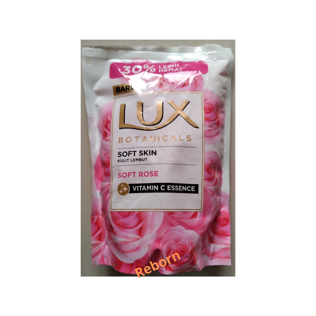 Lux Body Wash Soft Pink 400 ml 30% Lebih Hemat