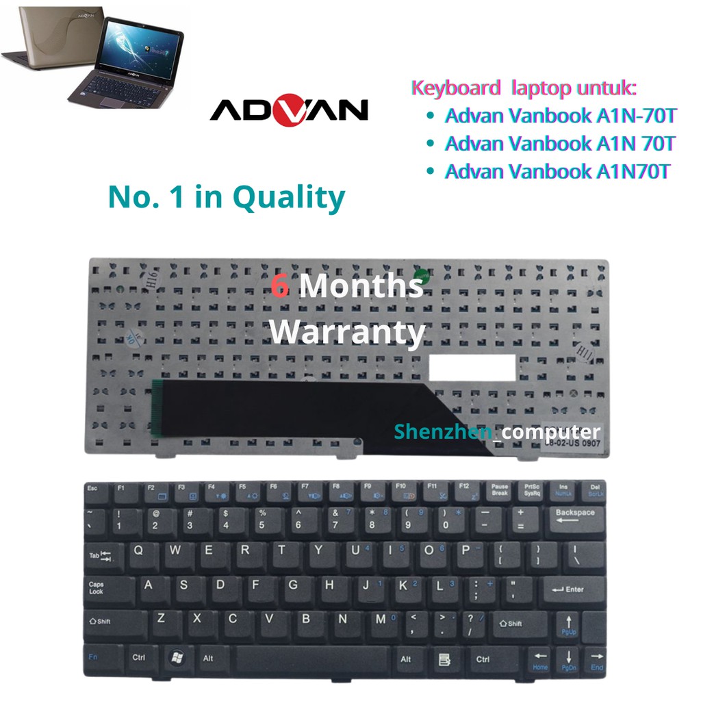 Keyboard Advan Vanbook A1N-70T new product
