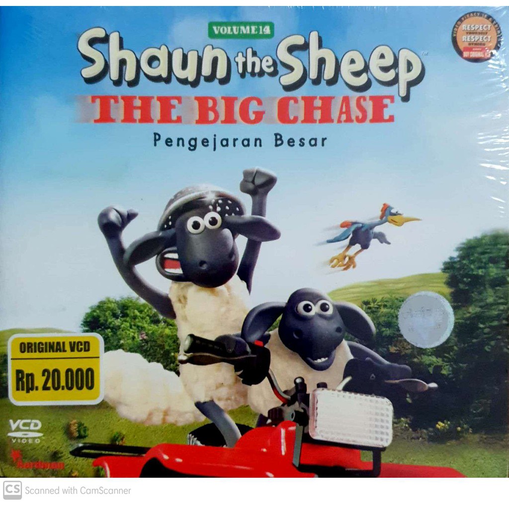 Shaun The Sheep Vol.14: The Big Chase | VCD Original
