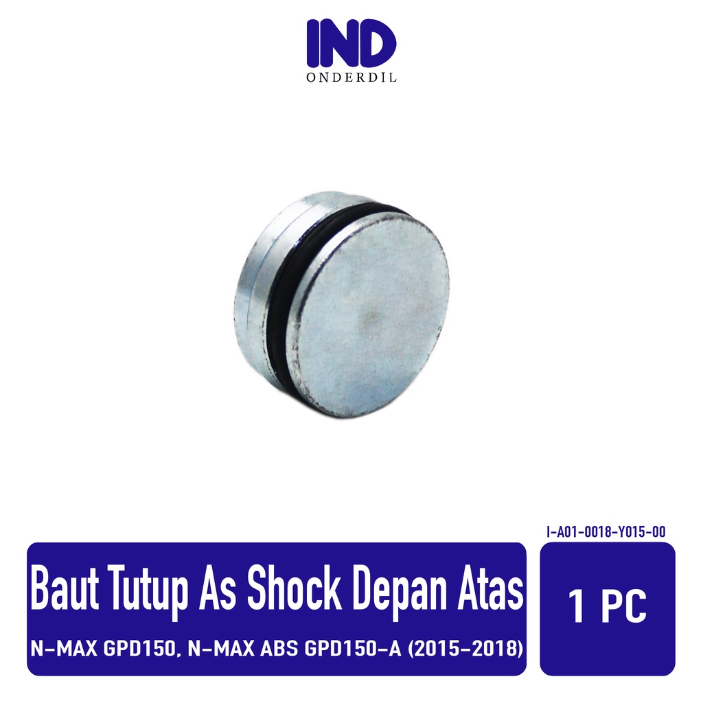 Baut-Baud Tutup As Shock-Shok Depan Atas NMAX-N MAX GPD-ABS 150