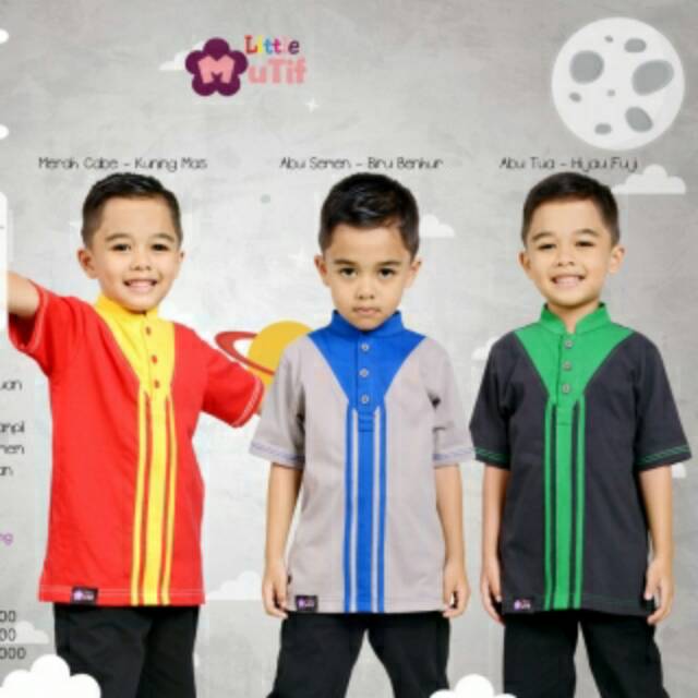 MUTIF - KOKO ANAK LITTLE MUTIF BOY LMB 16