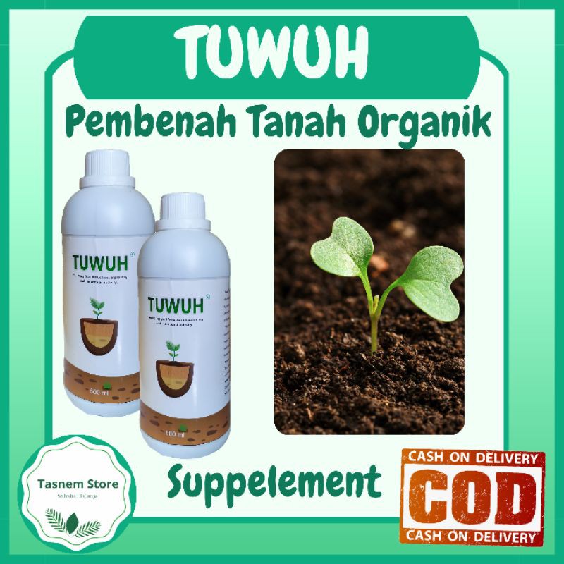 Obat Pupuk Pembenah Perbaikan Tanah Terbaik Organik Cair 500 Ml