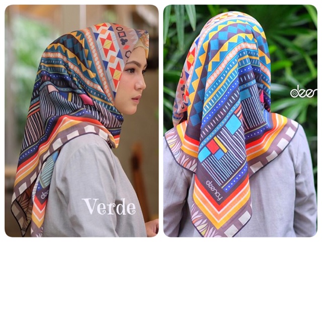 Deenay Verde Voal Scarf