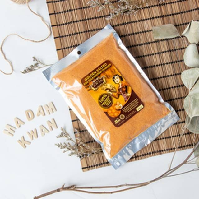 

Telur Asin Powder 400Gram Madam Kwan ( Golden Salted Egg Powder )