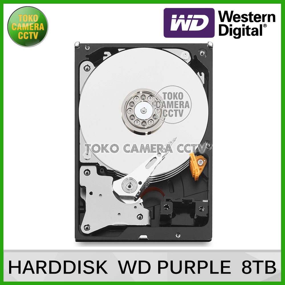 HDD WD PURPLE 8TB / Harddisk WD PURPLE 8 Terra