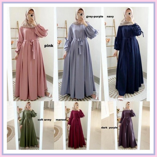 Gamis Wanita Muslim Gamis Dewasa Syari Islam Terbaru Fashion Baju Gamis Wanita Muslim Syari Terbaru 