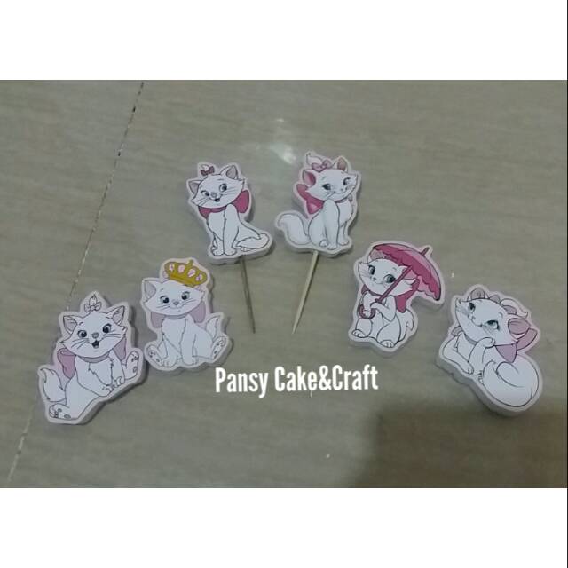 Jual Cupcake topper Marie Cat Shopee Indonesia
