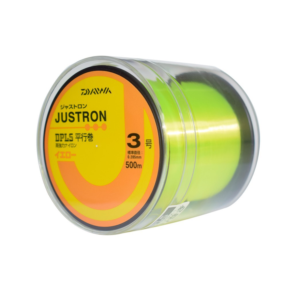Senar DAIWA JUSTRON DPLS YELLOW 500M | Pilih Ukuran