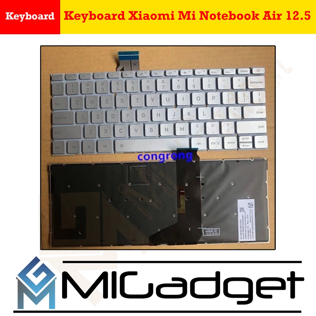 Mi Notebook Air 12.5 Keyboard Replacement - Keyboard Mi Notebook Air