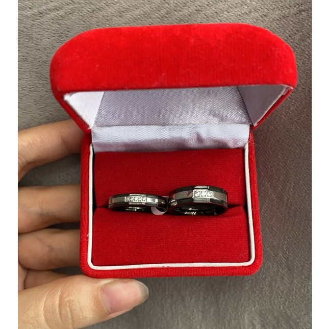 SALE / OBRAL Cincin Couple Pasangan Titanium Import Anti Karat OB004