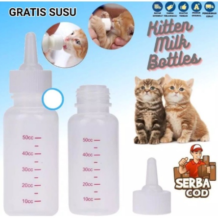 BELI BOTOL DOT KUCING GRATIS SUSU Dot Kucing Botol Susu Kucing Kelinci Anjing 50ML