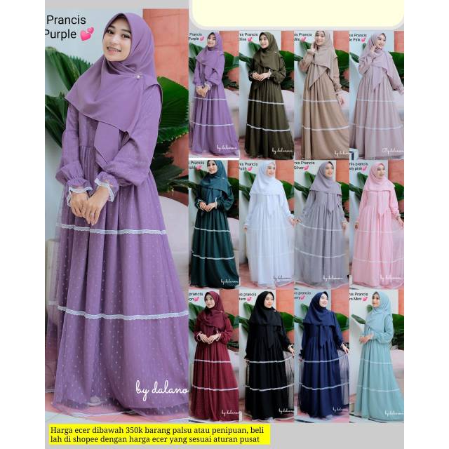 ♥️Gamis Prancis Dalanova Original♥️