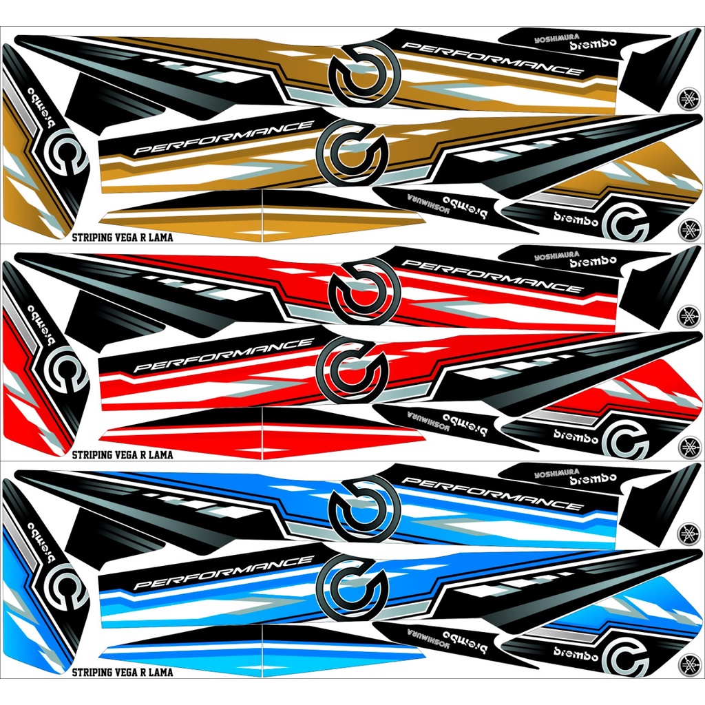 STRIPING VEGA R LAMA MOTIF PERFORMANCE