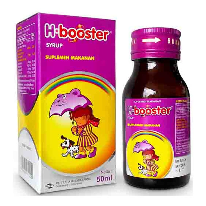 Jual H-Booster Syrup 50ml | Shopee Indonesia