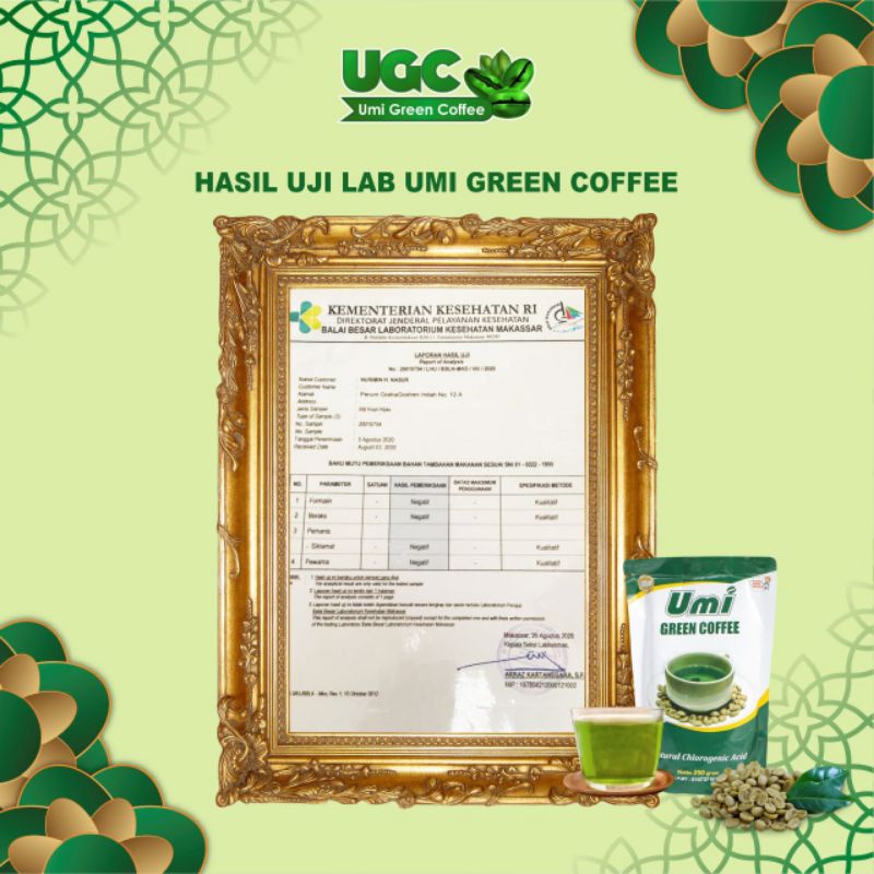 

Umi Green Coffee ORI