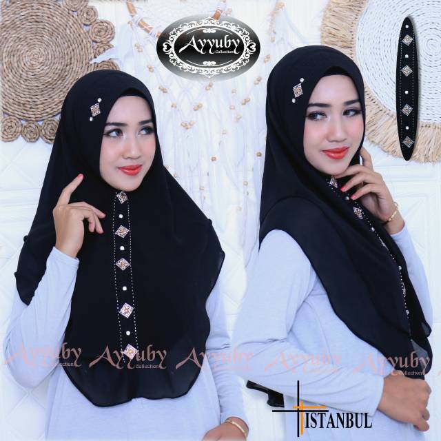Khimar. Khimar Cantik. Khimar Ceruty. Khimar Istanbul Ori Ayyuby. Ayyuby Hijab. Terbaru