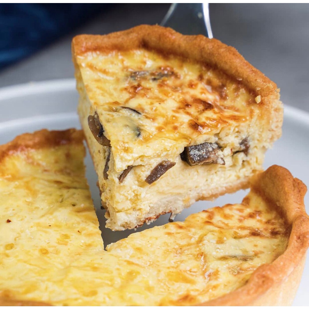 

MUSHROOM-QUICHE