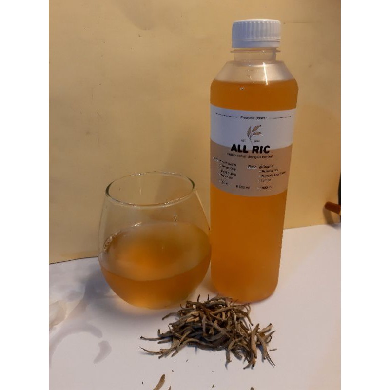 

jun tea asli organic/ raw honey/unpasteur/white tea 500ml siap minum