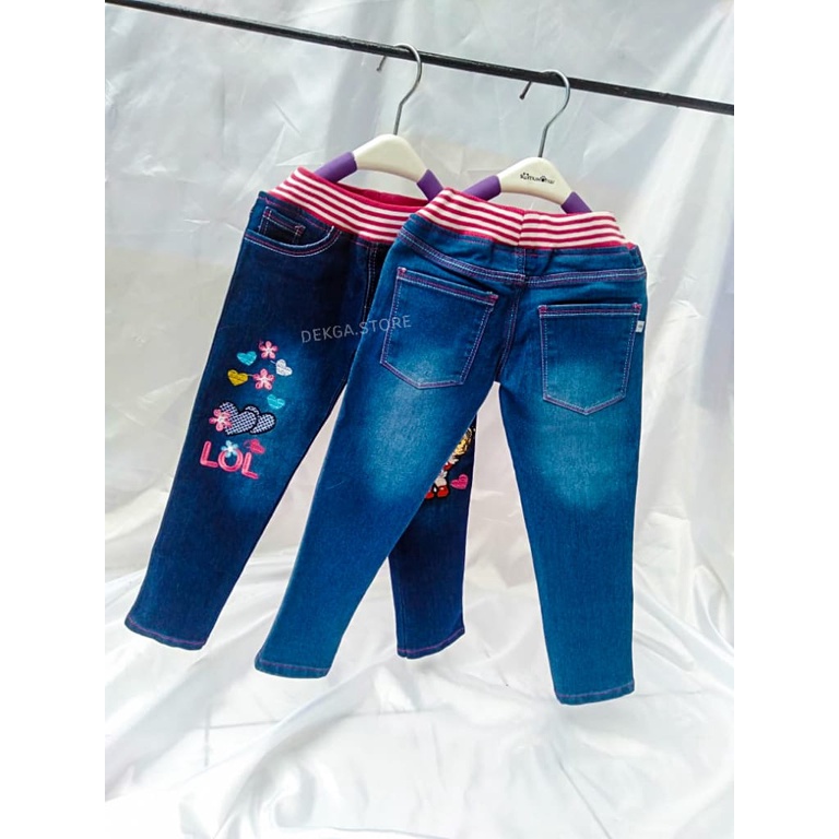 CELANA JEANS PANJANG nonled ANAK 1TH-13TH