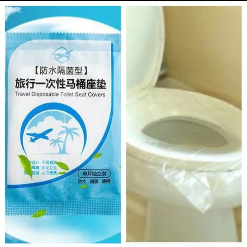 TISSUE ALAS DUDUK CLOSET Toilet Seat Cover Tisu Tatak WC PLASTIK GHM