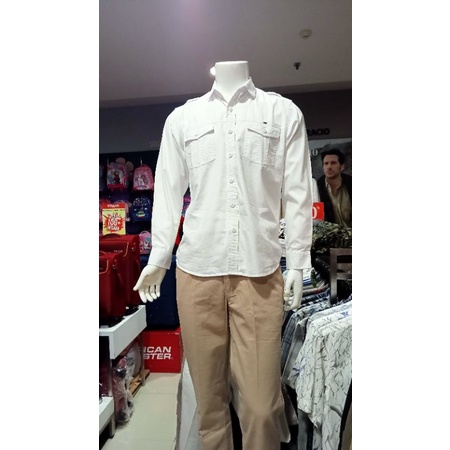 kemeja panjang putih Giani gracio original