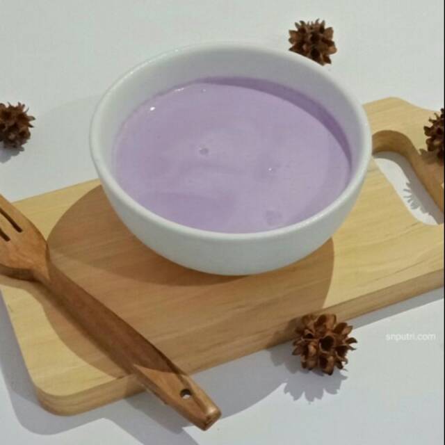 

Silky puding powder rasa TARO kemasan isi 100 gram