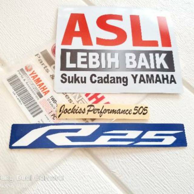 Stiker R25 Livery GP Original