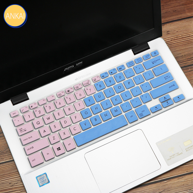 Ankai Cover Pelindung Keyboard 14 &quot;Untuk Asus X407 X407U X407Ma X407M X407Ua X407Uf Pu404 A410 S410Ua S4000 Suconve