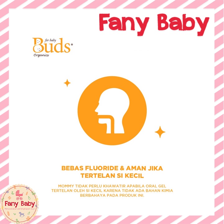 BUDS BABY ORAL GEL FOR BABY TEETH &amp; GUMS [ 0-1 YEAR ]