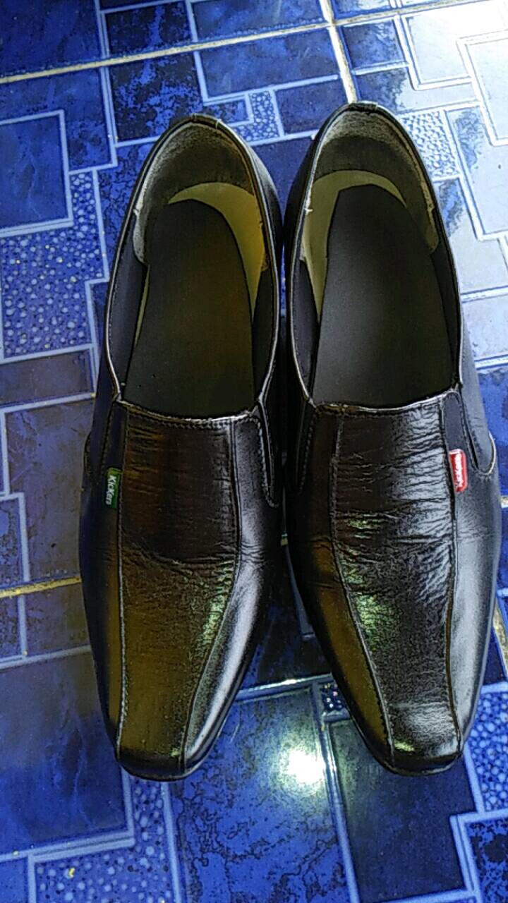 Sepatu Kickers - Sepatu Pantofel Wanita Cewe Formal Kerja Kantor Guru Pns Kulit Asli