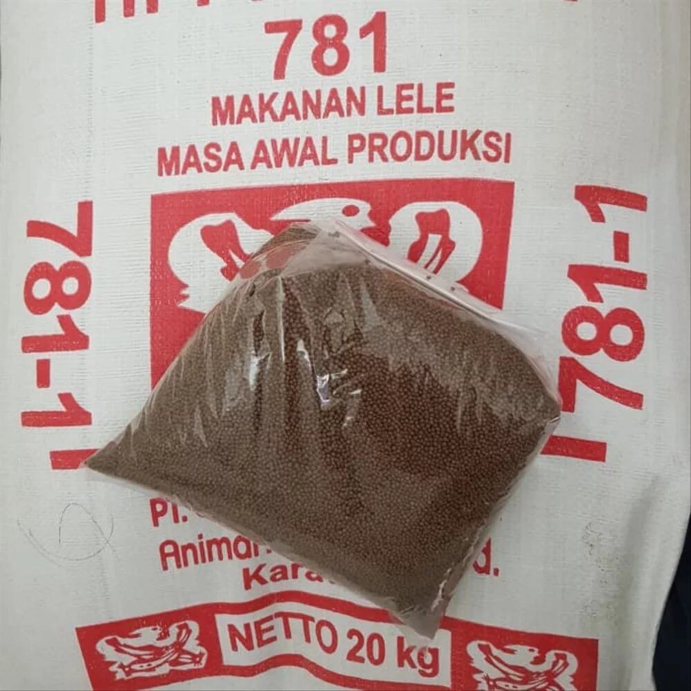 Pelet Ikan HI-PRO-VITE 781-1 Pakan Benih Bibit Lele Gurame Nila 1kg