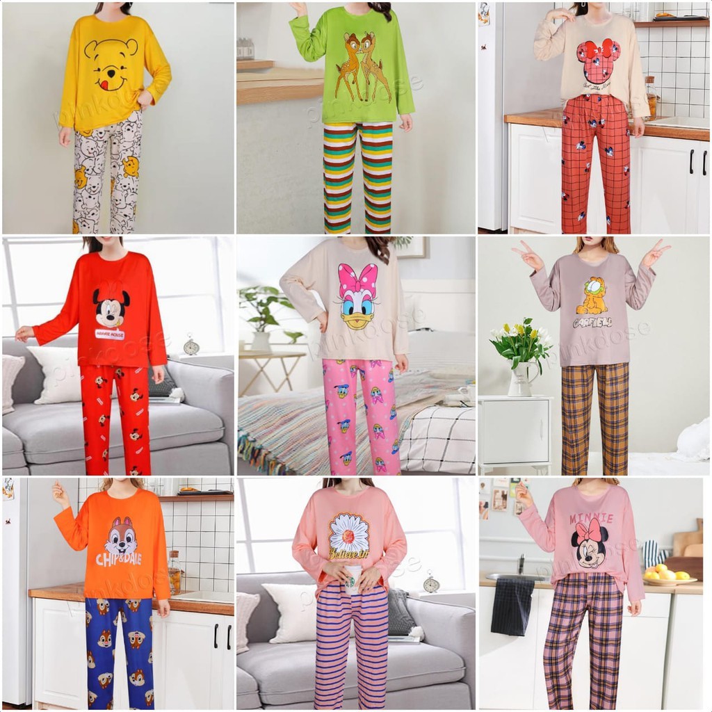 Piyama PP Import Pinkdose