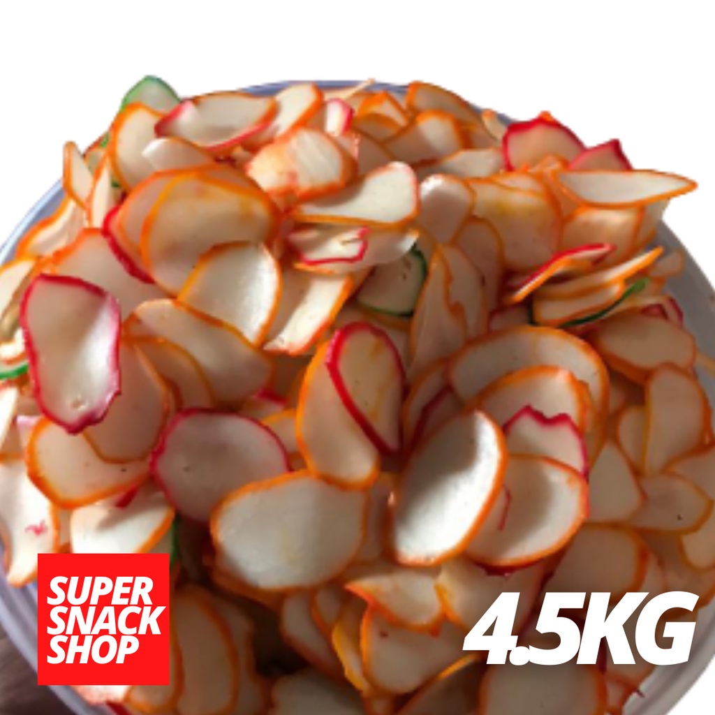 

KRUPUK / KERUPUK MENTAH / KERUPUK SEBLAK MENTAH 4.5kg BAWANG