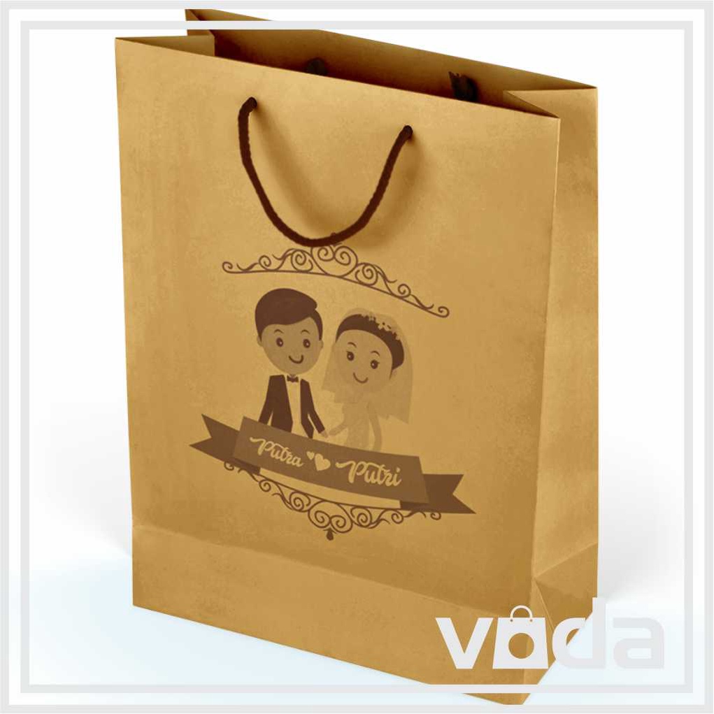 

Paper bag | Custom Desain & Size | 12x6x18 cm