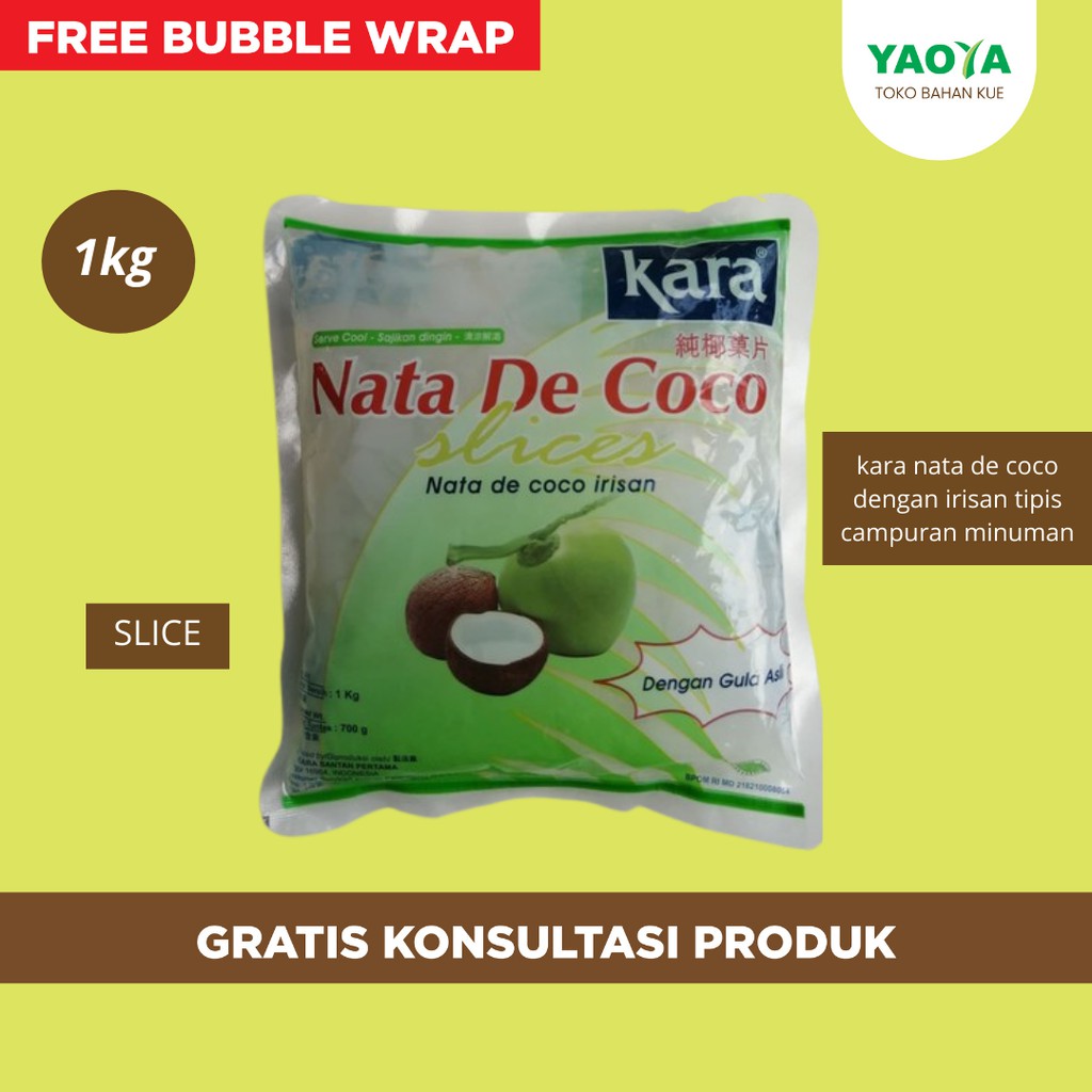 

KARA NATA DE COCO SLICE 1KG