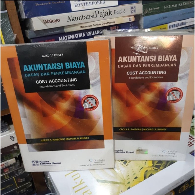 Jual Akuntansi Biaya Dasar Dan Perkembangan Edisi 7 Jilid 1 Dan 2 By ...