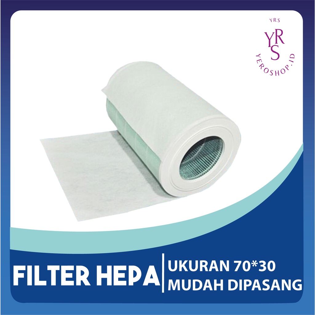 Electrostatic Cotton Antidust Filter HEPA Penjernih Udara Air Purifier Filter hepa lembaran