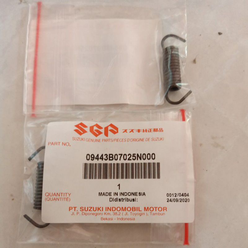 PER KAMPAS REM TROMOL SUZUKI ORIGINAL SGP (SATUAN)