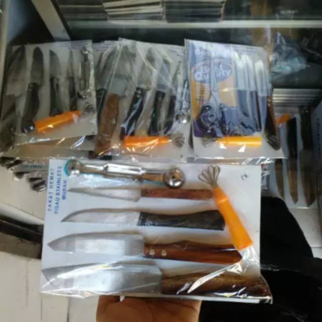 PROMO PISAU DAPUR 1 SET