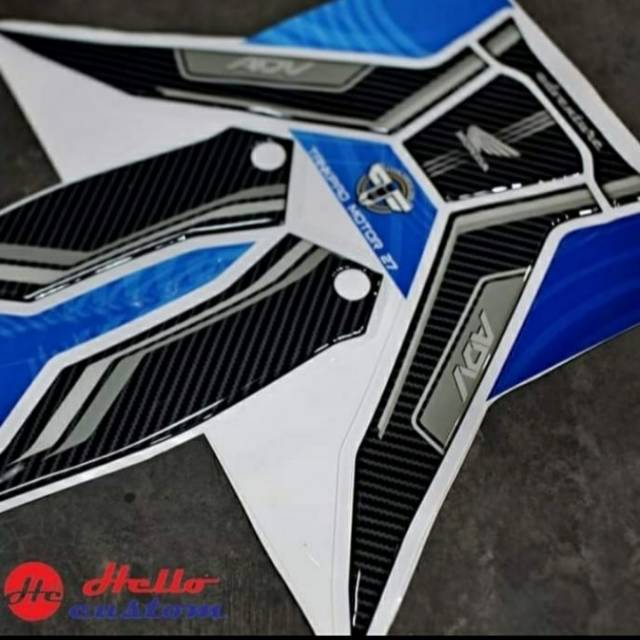 Stiker resin timbul Leher Honda Adv 150 Premium