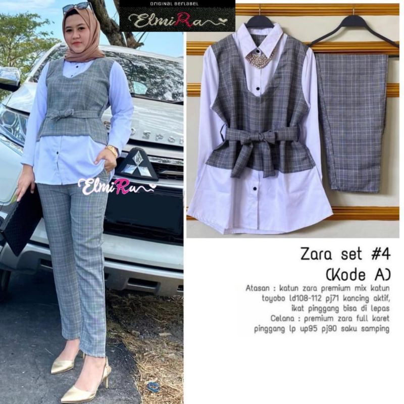 SETELAN CELANA KERJA BY ELMIRA