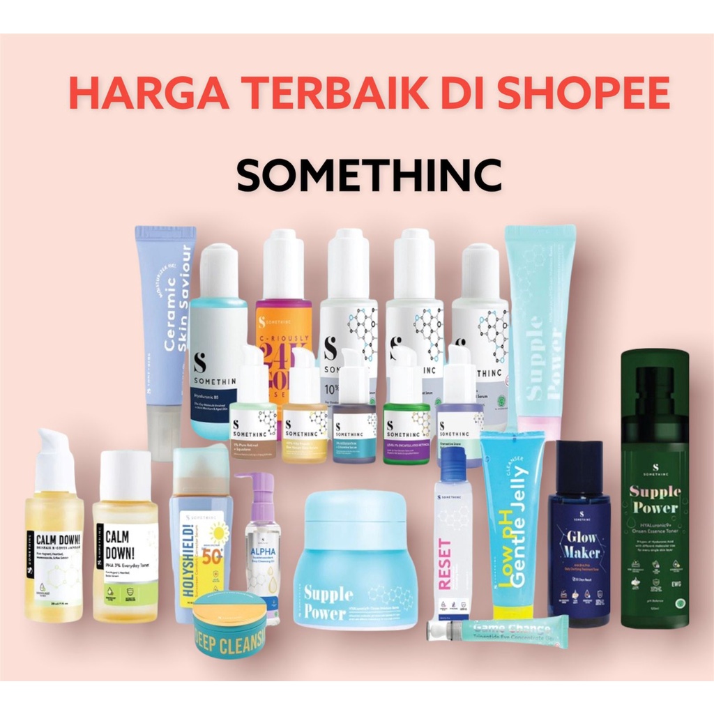 SOMETHINC SERUM / TONER / NIACINAMIDE HYALURONIC9 B5 RETINOL GLOW MAKER AHA BHA PHA REVIVE POTION ARBUTIN BAKUCHIOL