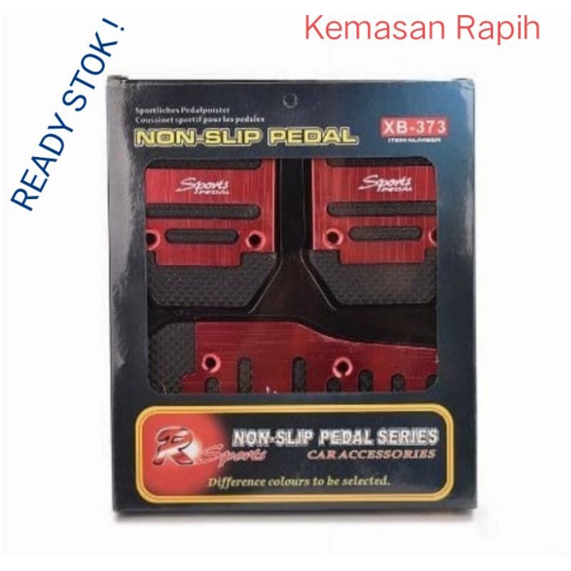 COVER PEDAL GAS REM KOPLING MOBIL ANTI SLIP MANUAL PELINDUNG PEDAL SPORTS VARIASI MOBIL MURAH