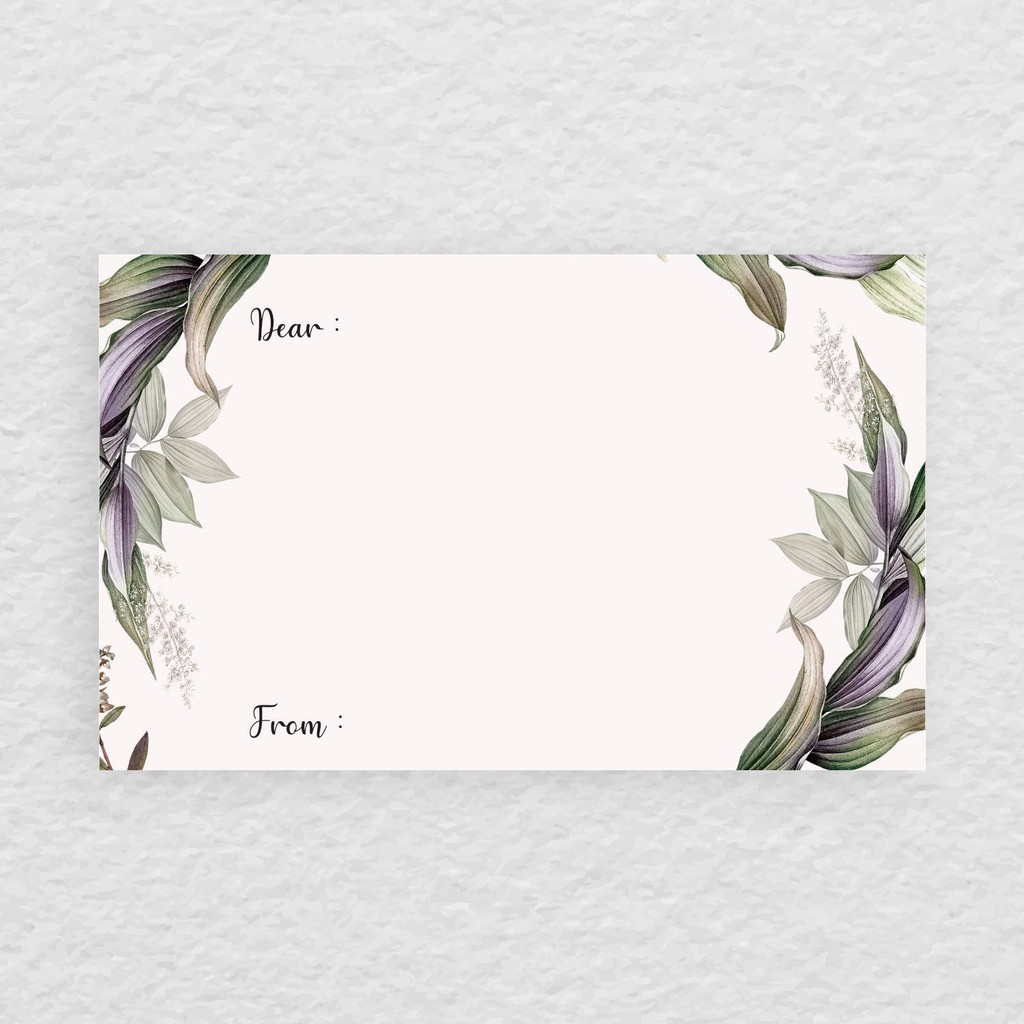 10pcs Kartu Ucapan Greeting Card G005 Shopee Indonesia