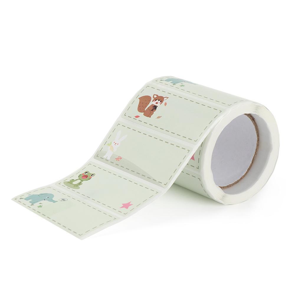 Top Self-Adhesive Stiker Untuk Bisnis Rumah Kartun Perlengkapan Sekolah Alat Tulis Counter Mark Sticker Maker