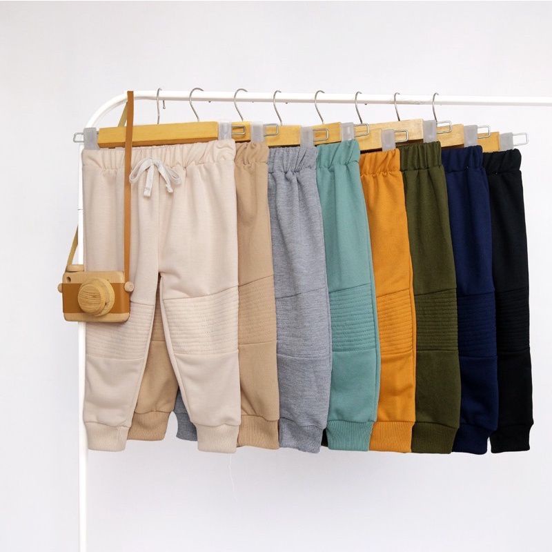 Biker Pants Celana Panjang Anak 1-5 Tahun Jogger Rib Anak