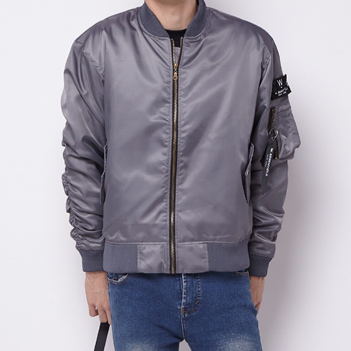 W.ESSENTIELS | CHARAIX | BOMBER | DARK GREY - -